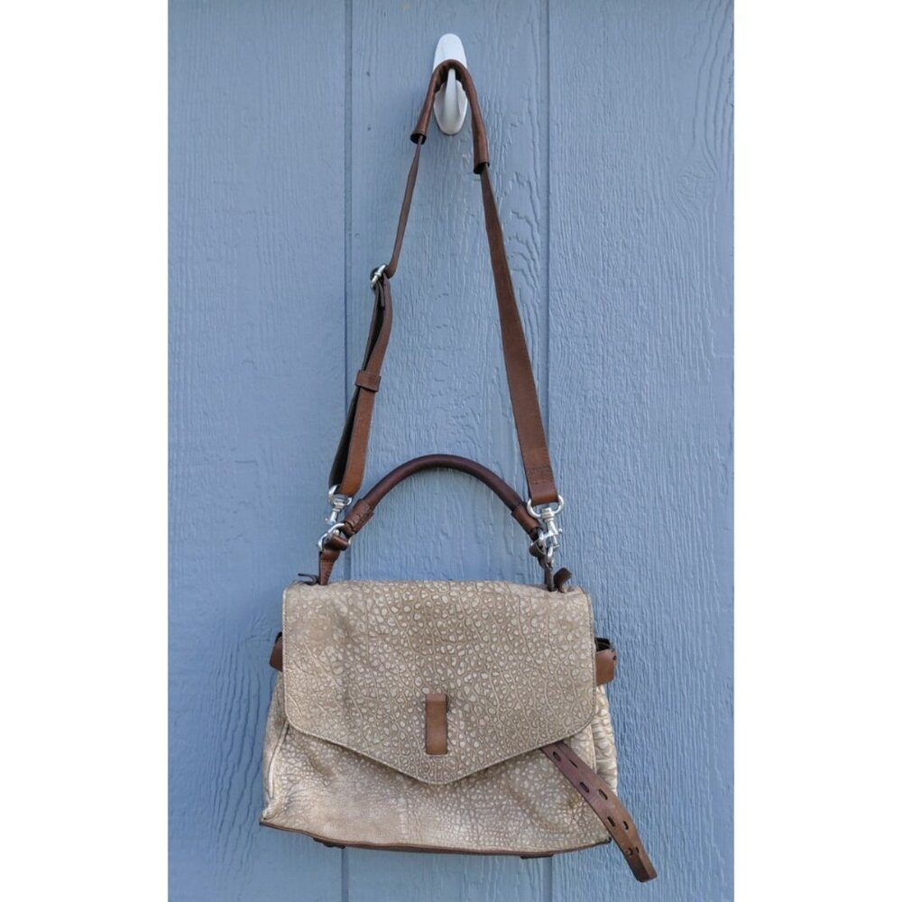 Gryson Ruby Messenger Bag Leather Satchel Belted Buckle Saddle Bag Western Boho